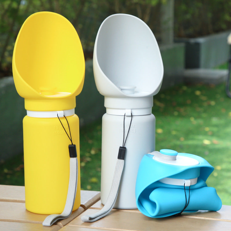 Foldable Pet Water Bottle, 2-in-1 Bottle & Bowl SupplyLoop